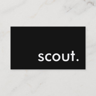 scout. business card