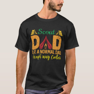 Scout Dad Hiking Outr Scout Leader Camping friend T-Shirt
