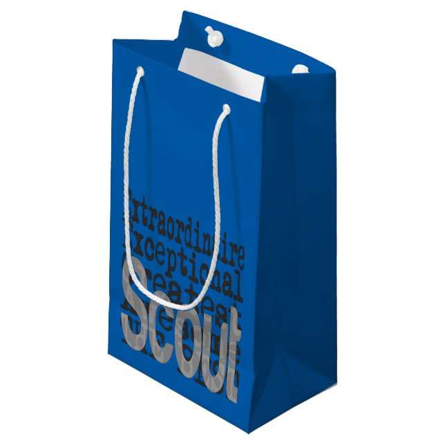 Scout Extraordinaire Small Gift Bag (Front Angled)