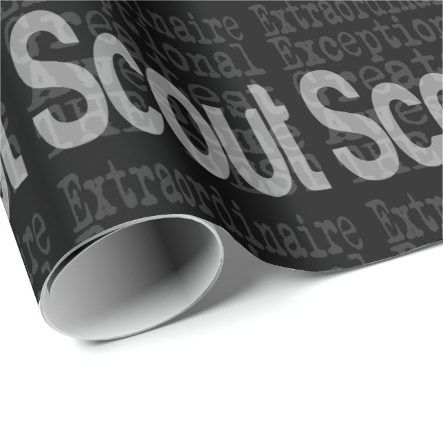 Scout Extraordinaire Wrapping Paper (Roll Corner)