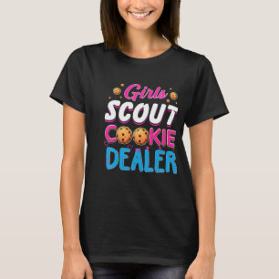 Scout For Girls Cookie Dealer Funny Scouting Famil T-Shirt