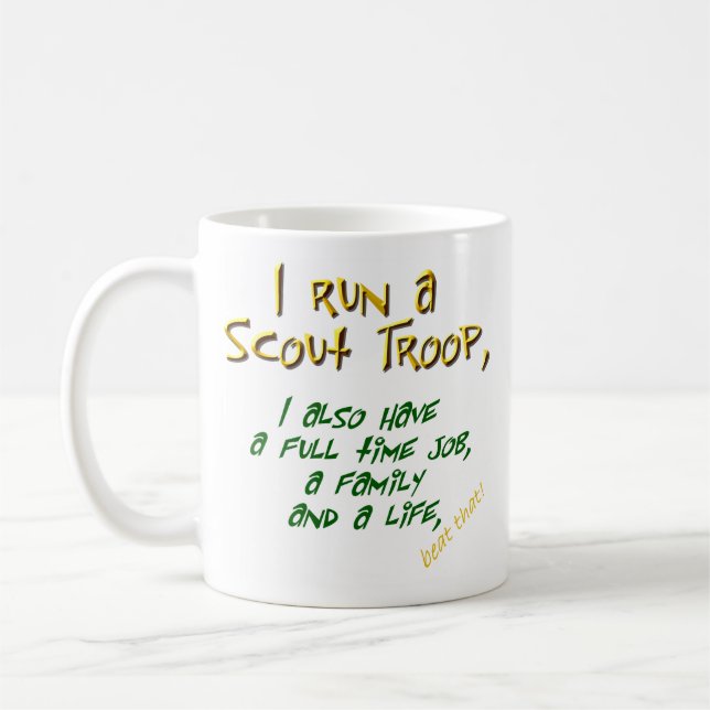 Scout Leader Mug (Left)