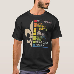 Scout Leader Scouting Campfire Camping Tent T-Shirt