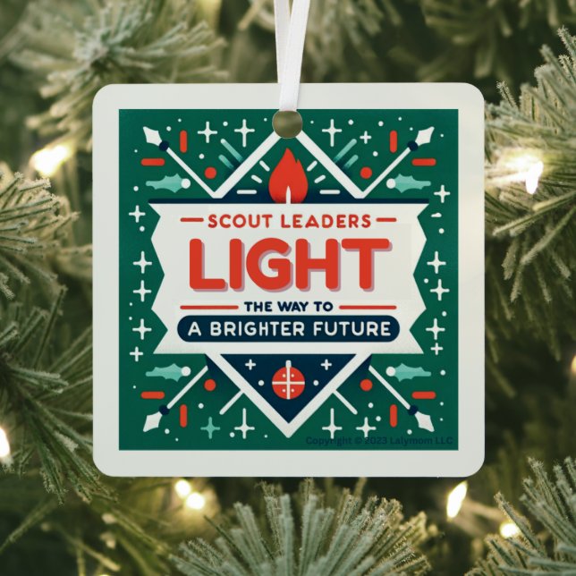 Scout Leaders Build a Brighter Future Ornament (Insitu)
