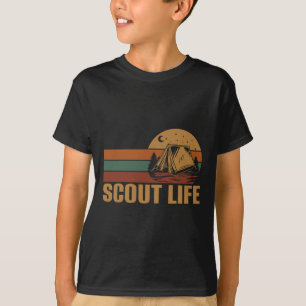 Scout Life Camping Leader Hiking Outdoor Scouting T-Shirt