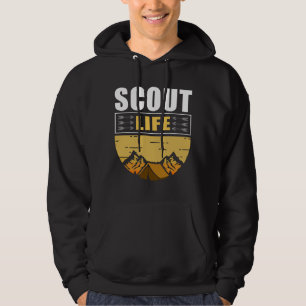Scout Life   Camping Scouts Scouting Gift Hoodie