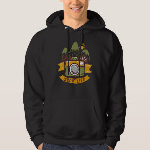 Scout Life Scouting Lovers Gifts Hiking Happy Camp Hoodie