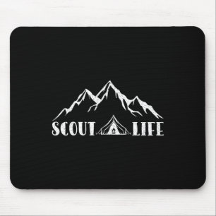 Scout Life Scouting Lovers Hiking Camper Scout  Mouse Mat