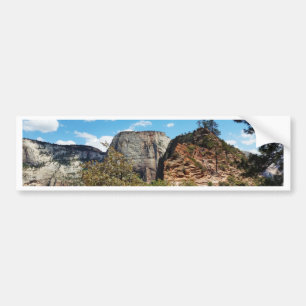 Scout Lookout Zion National Park Utah Bumper Sticker