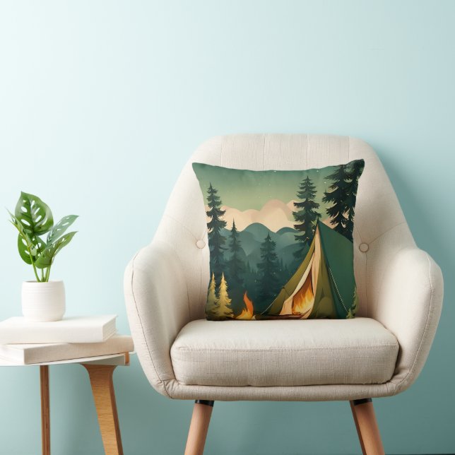 scout Love camping  Adventure  Cushion (Chair)