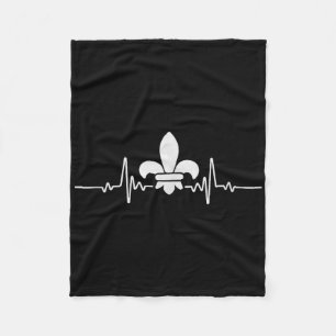 Scout Love Camping Leader Hiking Outdoor Scouting  Fleece Blanket