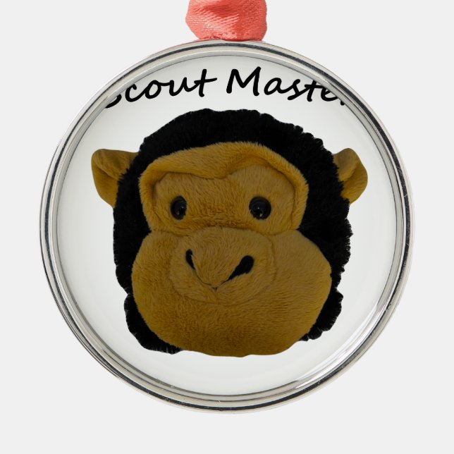 Scout Master Metal Tree Decoration (Front)