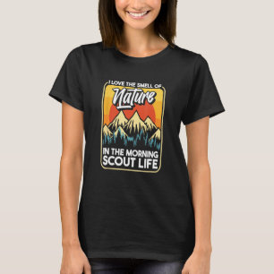 Scout Mountains Nature Uniform  Wilderness Scoutin T-Shirt