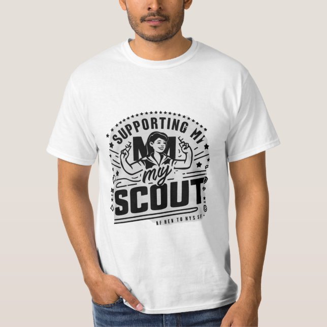 scout mum T-Shirt (Front)
