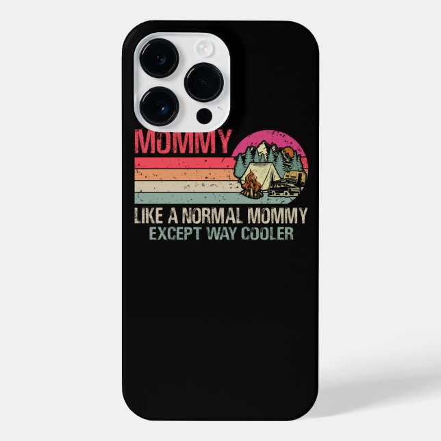 Scout Mummy Like A Normal Mummy Except Way Cooler iPhone Case (Back)