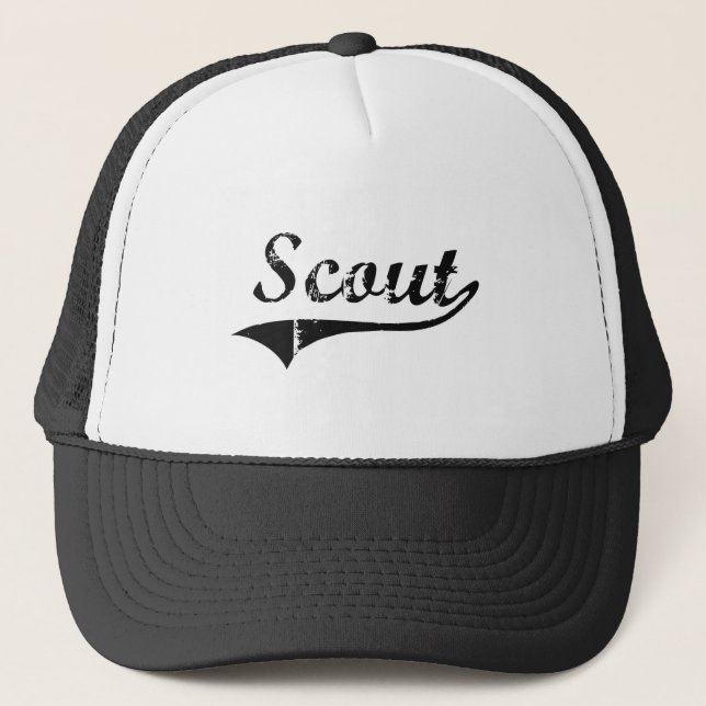 Scout Professional Job Trucker Hat (Front)