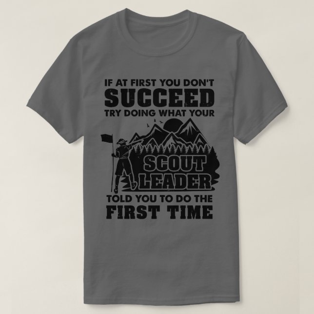 Scout Scout Leader 1 T-Shirt (Design Front)