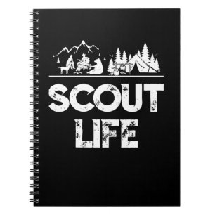 Scout Scouting Leader Camping Hiking Notebook