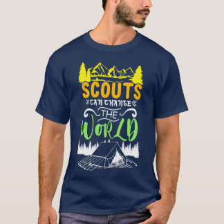 Scout Scouts Camping Shirt Mountains Hiking