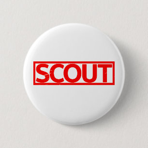 Scout Stamp 6 Cm Round Badge