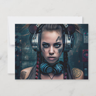 Scouting Girl Postcards