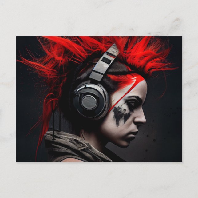 Scouting Girl Postcards (Front)