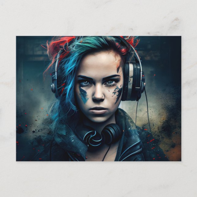 Scouting Girl Postcards (Front)