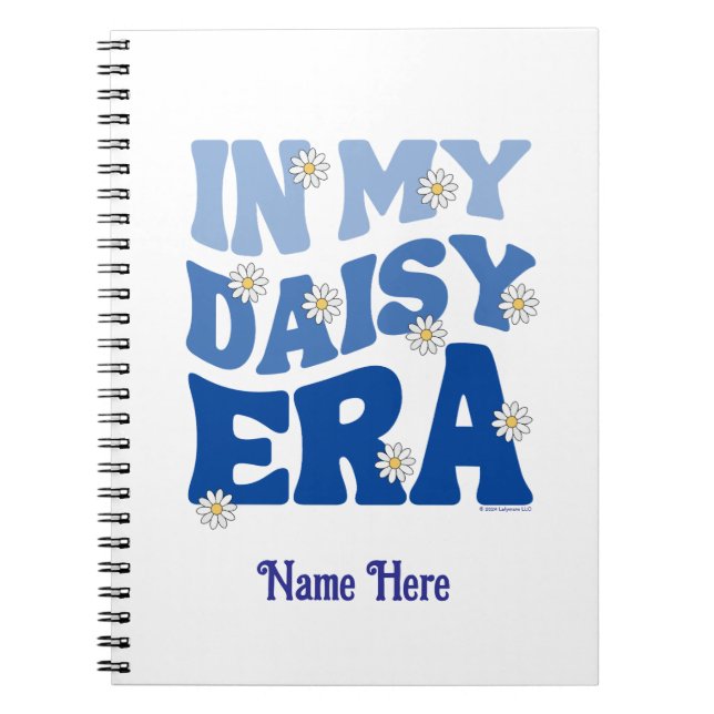 Scouting In My Daisy Era Notebook (Front)