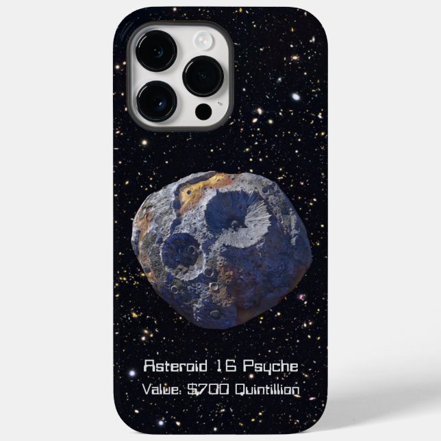 Scouting Mission to Asteroid 16 Psyche Case-Mate i iPhone Case (Back)