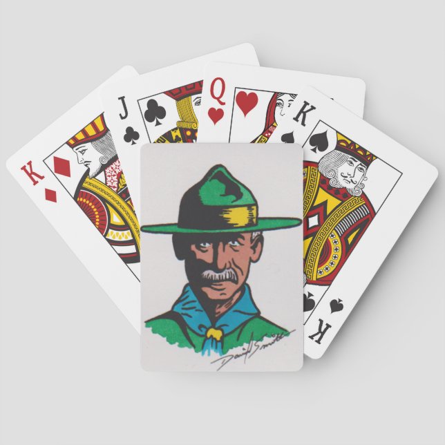 Scouting Playing Cards Design by David Smith (Back)