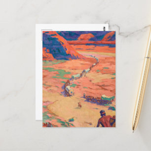 Scouting the Intruders by Maynard Dixon Postcard