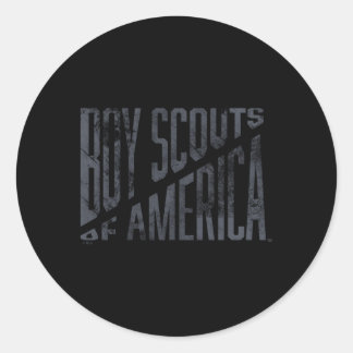 Scouts Of America Classic Round Sticker