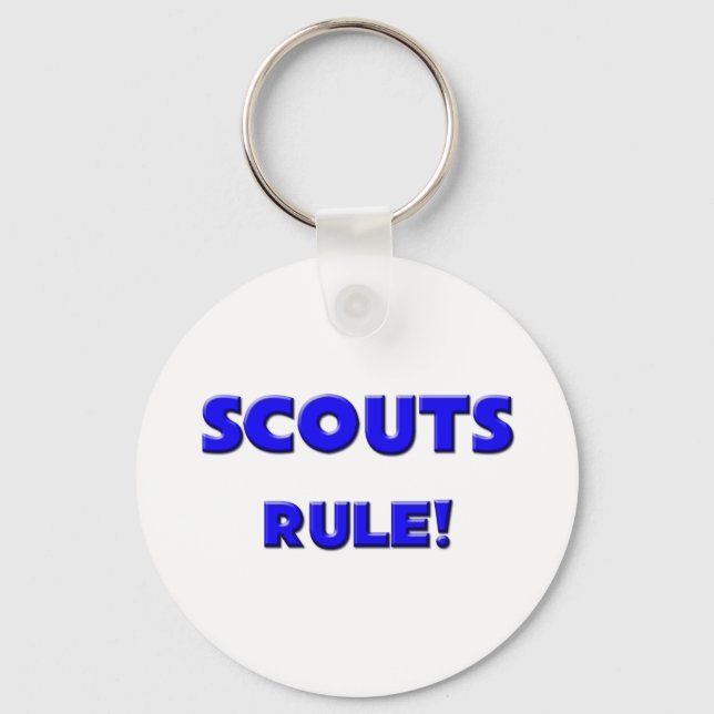 Scouts Rule! Key Ring (Front)