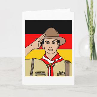 Scouts Survival Nature Nature Card