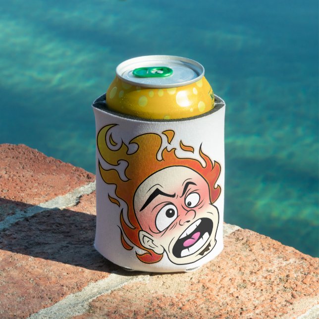 Scovillelicous Fire Head Foam Can Cooler (In Situ Pool)