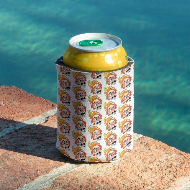 Scovillelicous Fire Head Foam Can Cooler (In Situ Pool)