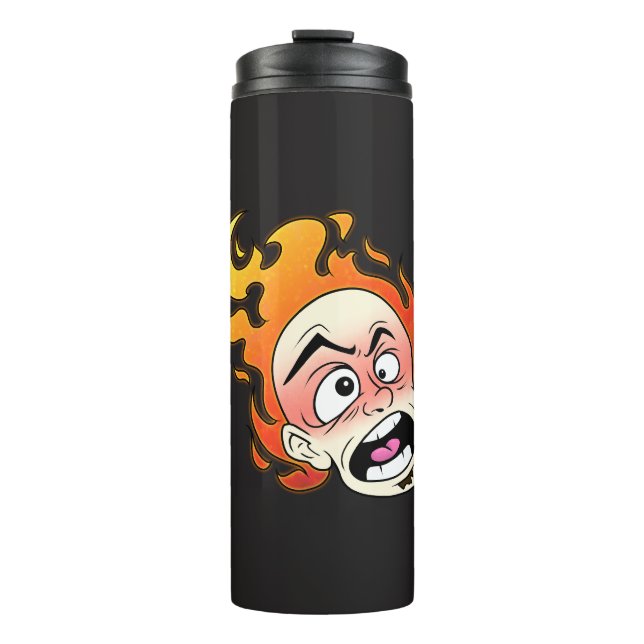 Scovillelicous Fire Head Thermal Tumbler (Front)