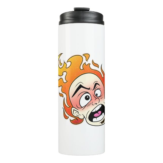 Scovillelicous Fire Head Thermal Tumbler (Front)