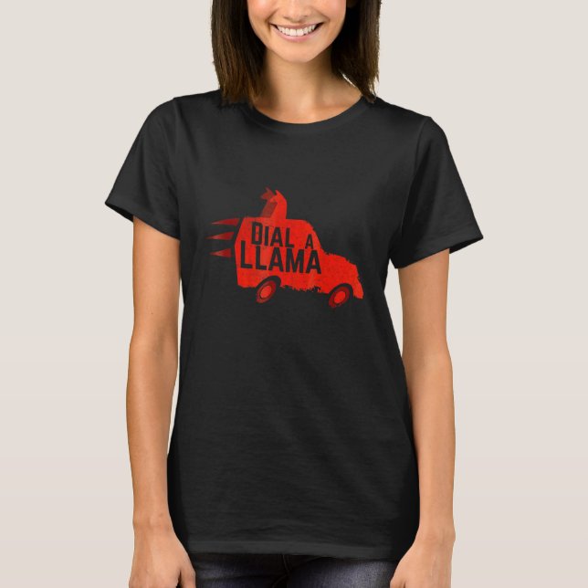 SCP 1296 Dial A Llama T-Shirt (Front)