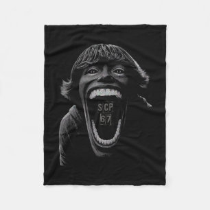 Scp 67 Six Seven 6 7 Meme Design 6 7 1 Fleece Blanket