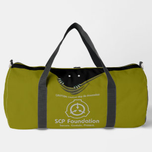 SCP Secure. Contain. Protect Anomalous Content Duffle Bag
