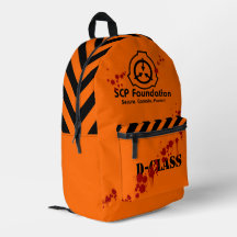 SCP Secure. Contain. Protect D - class Backpack