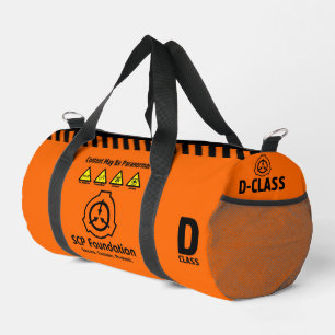 SCP Secure. Contain. Protect D - class Duffle Bag