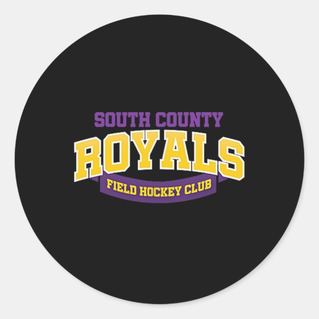 Scr 2025  classic round sticker (Front)