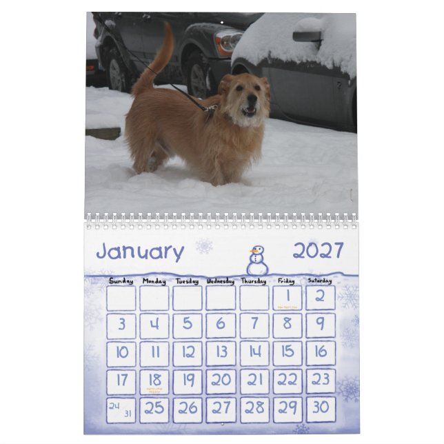 Scrabble...2013 Calendar (Jan 2027)