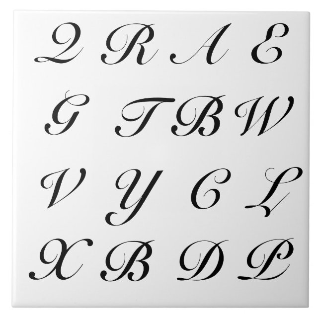 Scrabble Letters Tile (Front)