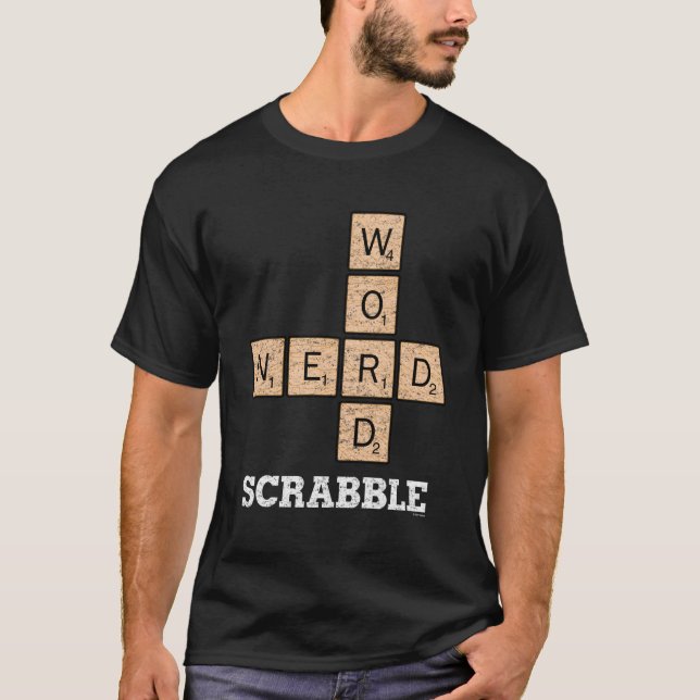 Scrabble Scrabble Word Nerd T-Shirt (Front)