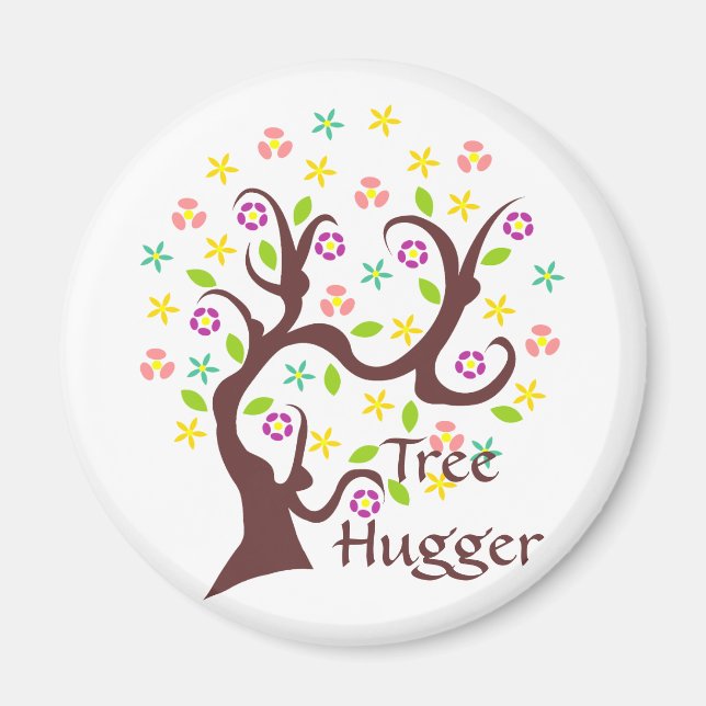 Scraggly Abstract Tree Magnet (Front)