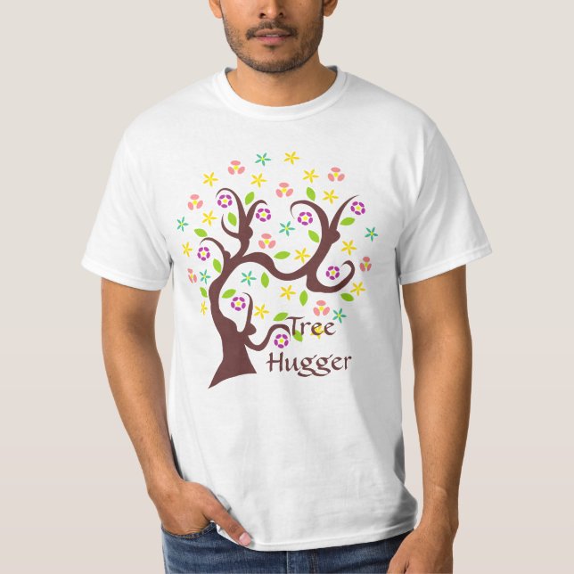 Scraggly Abstract Tree T-Shirt (Front)