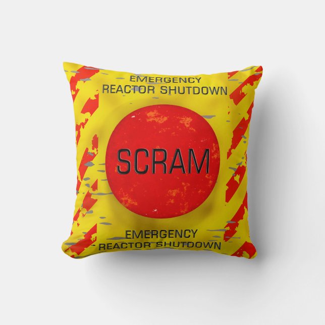 SCRAM Control, Nuclear Reactor Emergency Shutdown Cushion (Front)